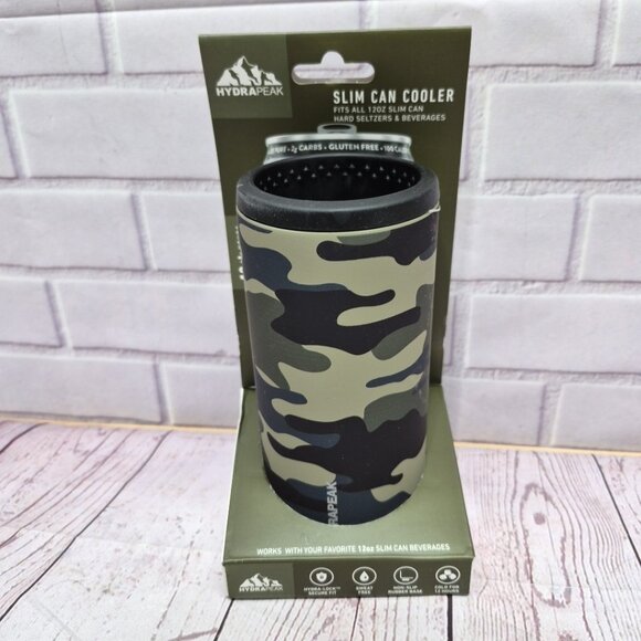 Hydrapeak Other - HydraPeak Slim Can Koozie 12 Ounces Camo Graphics White Claw Cooler Coozie 12oz